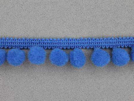Bolletjesband 18mm kobalt blauw