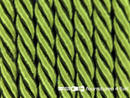 Viscose meubel koord - 5mm - olijf groen