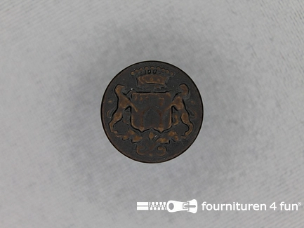 Mantel knoop 15mm wapen
