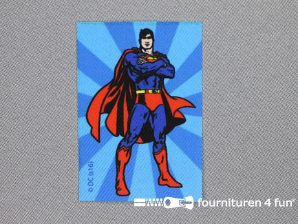 Superman applicatie 50x72mm