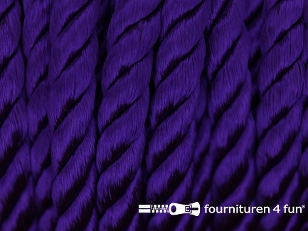Viscose meubel koord - 6mm - paars