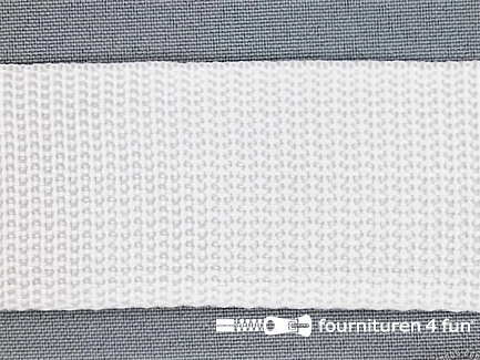 Parachute band - 40mm - wit