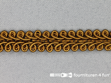 Viscose galon 11mm camel-bruin