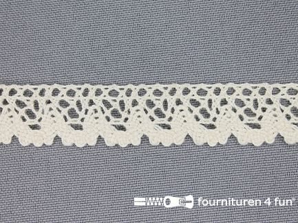 Ibiza broderie 16mm ecru