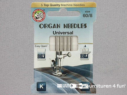 Organ Needles naaimachine naalden - Universeel 60