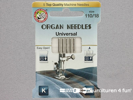Organ Needles naaimachine naalden - Universeel 110