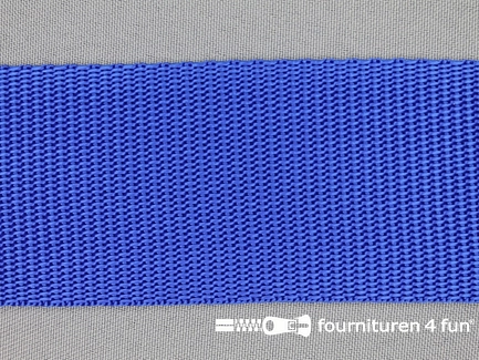 Parachute band - 50mm - kobalt blauw