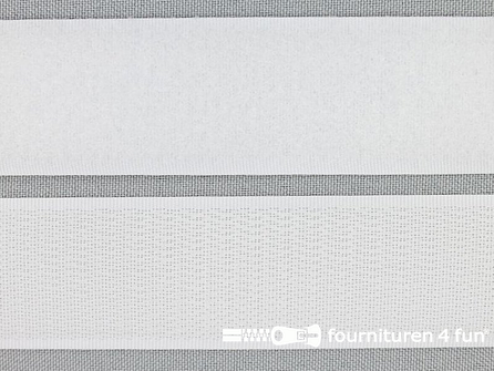 Rol 25 meter klittenband 50mm wit