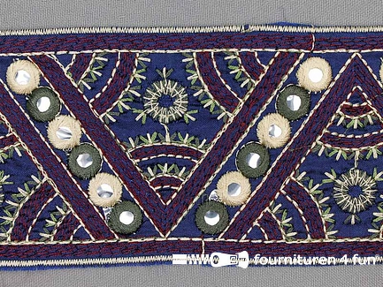 Jacquard band 75mm multicolor