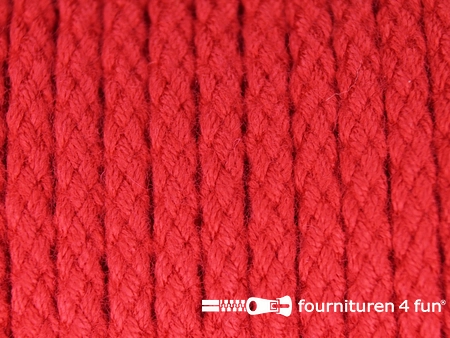 Jassen koord - 4mm - rood