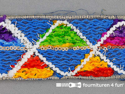 Jacquard band 45mm multicolor