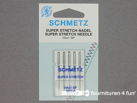 Schmetz machinenaalden - super stretch - 75-90