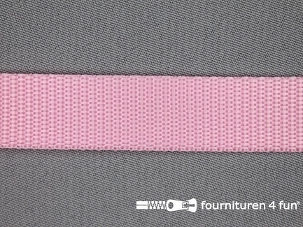 Parachute band - 20mm - roze