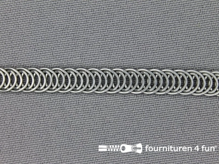 Rol 50 meter baleinenband 7mm metaal spiraal nikkelvrij