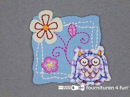 Applicatie 60x60mm uil