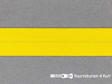 Rekbare vouwtres 20mm geel