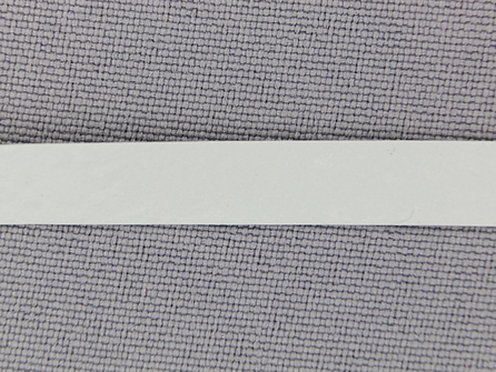 Naakte elastiek 8mm wit 1 meter