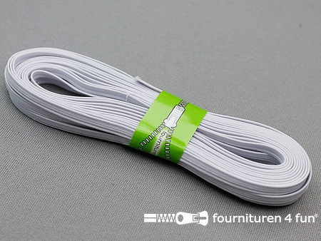 Directoire elastiek 5mm wit - bosje van 6 meter
