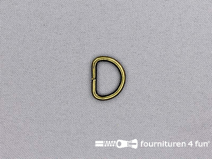 PATIKIL Metalen D-Ringen Rvs D Ring Gelaste Solid Dee Ringen Diy Accessoires Hondenhalsbanden Zilverkleurig