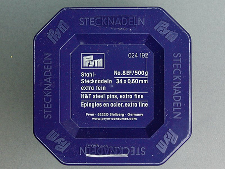 Prym Kopspelden staal 34mm extra fijn - 500 gram - 024192 