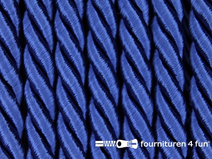 Viscose meubel koord - 5mm - kobalt blauw