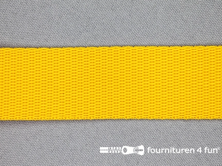 Parachute band - 30mm - fel geel