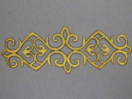 Goud applicatie 185x66mm