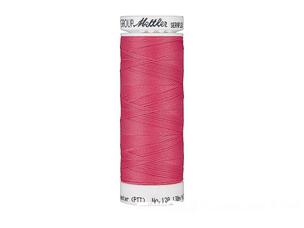Mettler Seraflex - elastisch machinegaren - donker roze (1429)