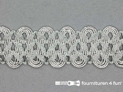 COUPON 4,6 meter Zilver band 30mm 