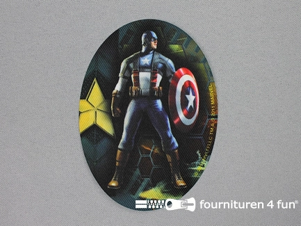 Avengers applicatie 80x110mm Captain America