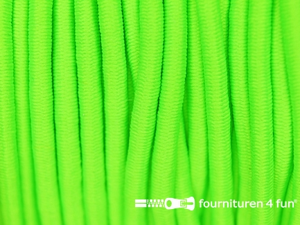 Elastisch koord 3mm neon groen
