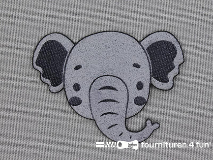 Applicatie 59x44mm olifant
