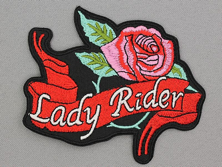 Applicatie 95x85mm Lady Rider