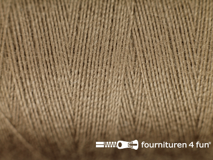 Naaigaren 200 meter Fournituren4fun beige / taupe
