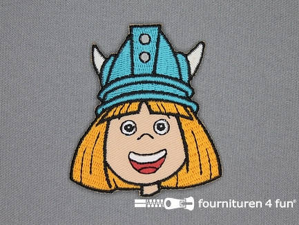 Wickie de Viking applicatie 57x64mm
