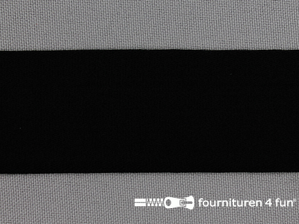Rol 20 meter boxershort elastiek - 25mm - zwart