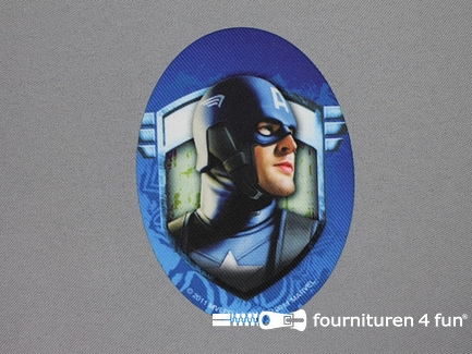 Avengers applicatie 80x110mm Captain America