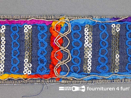 Jacquard band 50mm multicolor