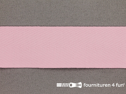 Luxe keperband - 30mm - baby roze