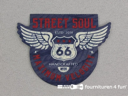 Applicatie 68x52mm Street Soul