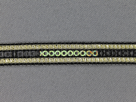 Party band 10mm zwart