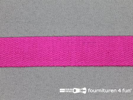 Rol 50 meter luxe keperband 20mm fuchsia roze