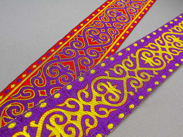 Dubbelzijdige jacquard band 50mm