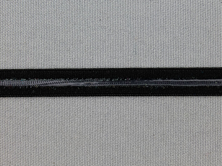 Siliconen elastiek 10mm zwart
