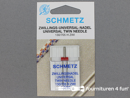 Schmetz Tweelingnaald - universeel - 4.0/90