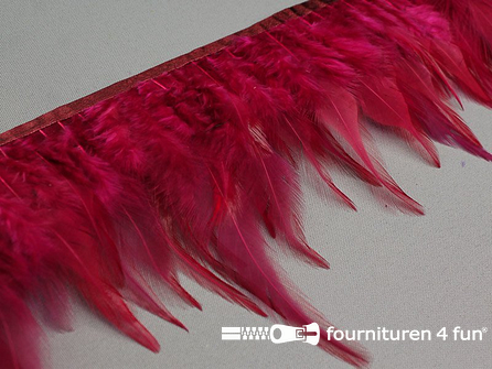 COUPON 1,9 meter Verenband 120mm fuchsia rood