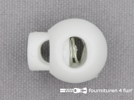 Koordstopper - 18mm - bal - wit