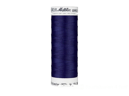 Mettler Seraflex - elastisch machinegaren - donker paars blauw (1305)