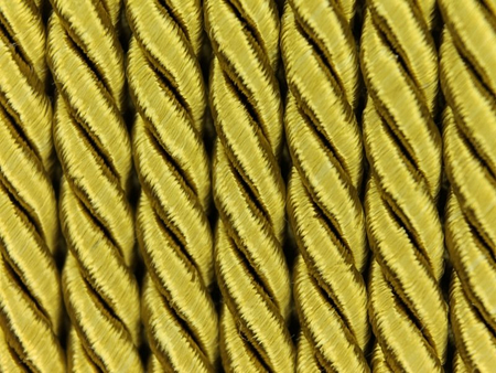 Kaart 40 meter Viscose meubel koord 5mm antique groen