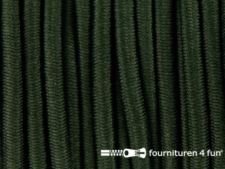 Elastisch koord 3mm flessen groen
